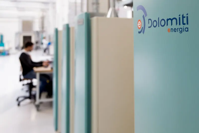 Ambiente di lavoro SOFCpower con i moduli Dolomiti Energia