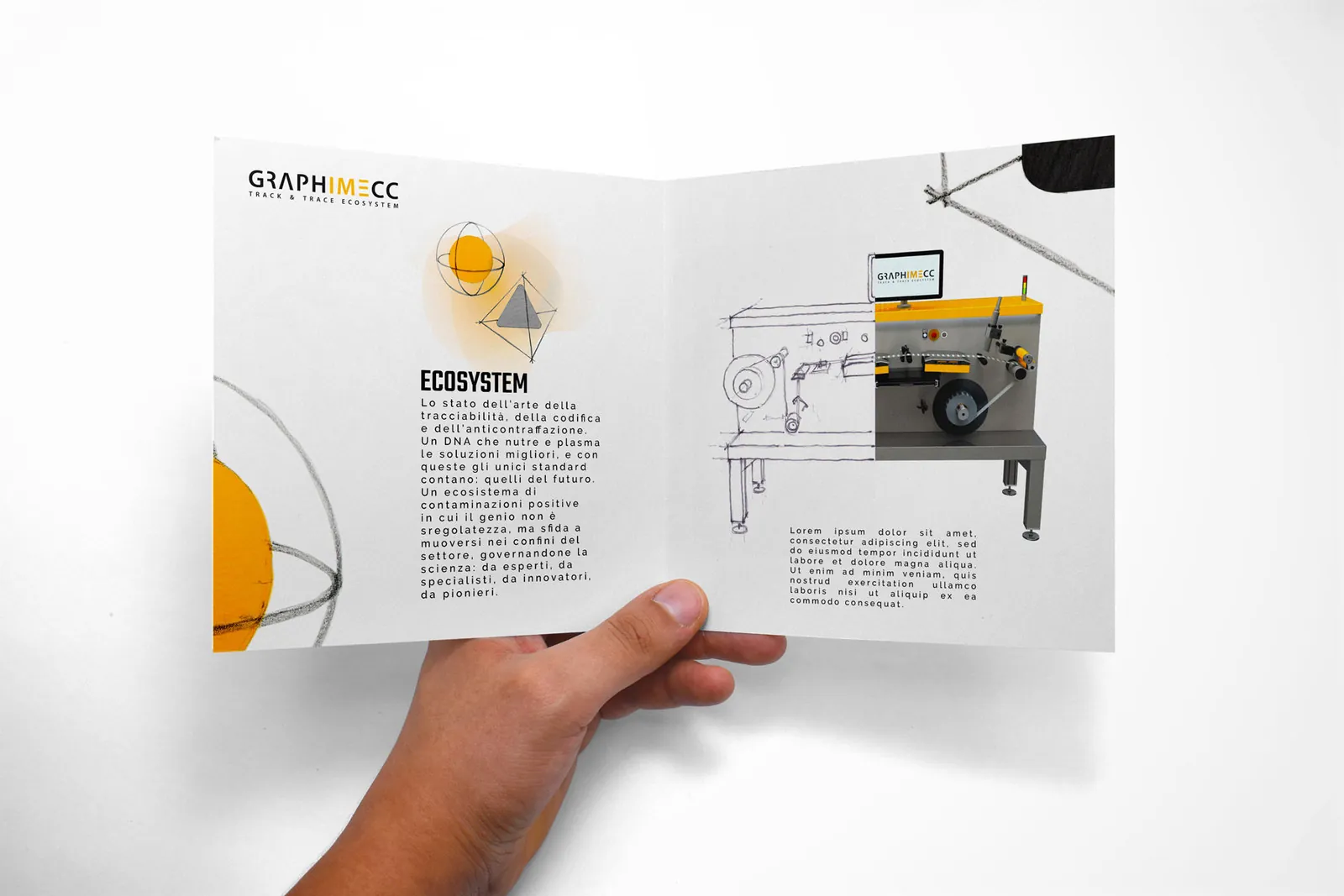 Brochure per Graphimecc