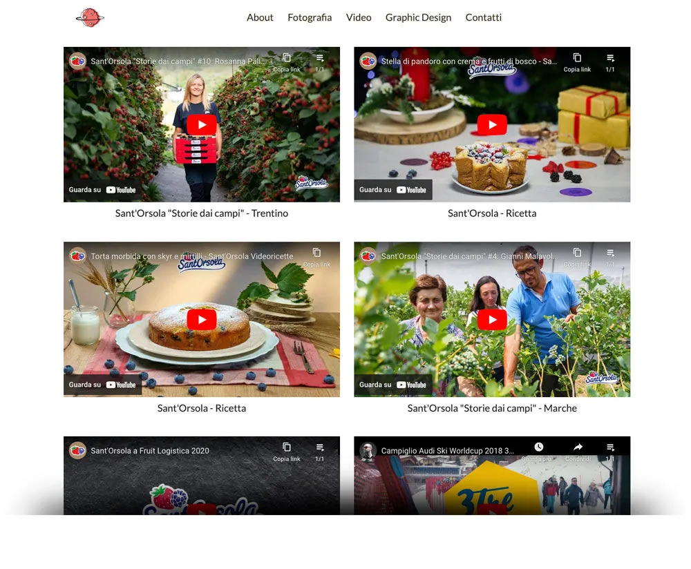 Anteprima delle video produzioni: spot pubblicitari, video aziendali e di prodotto, turismo, eventi sportivi e riprese con drone